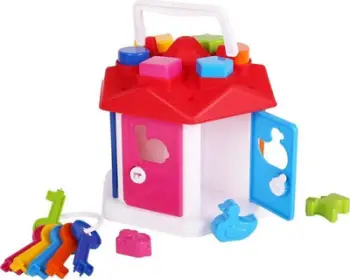 Lojë edukative Technok Sorter Smart Toddler House 2438, me forma gjeometrike, shumëngjyrëshe