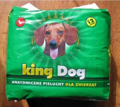 PELENË E GJATË PËR QEN KING DOG "M"12 copë - 1