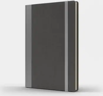 Fletore Like U Notebook B5 Pro L, 240 faqe, pika 5x5mm, gri argjendi