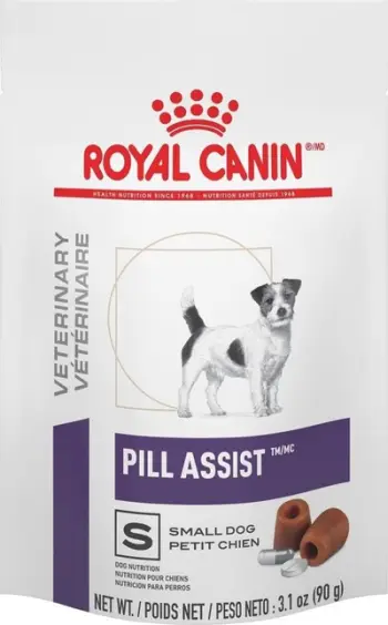 Shpërblim veterinar për qen Royal Canin Veterinary Diets Pill Assist Small Adult Dog, 90g x 6