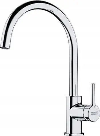 Rubinet lavamani kuzhine 360°, zorrë 45 cm, 10.8 l/min, krom