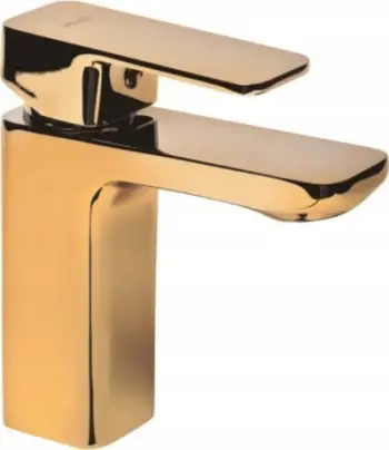 Rubinet lavamani Valvex Loft Gold, një vrimë, sistem Low Flow, ngjyrë ari