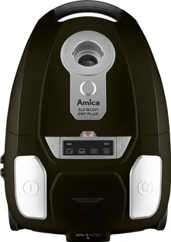 Fshesë me korent Amica VM7004 Suracon Pet Plus, 700W, filtër HEPA 13, e zezë
