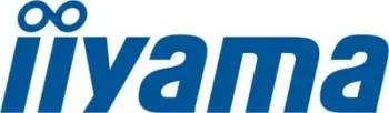 Logo zyrtar iiyama, format grafik, ngjyrë blu