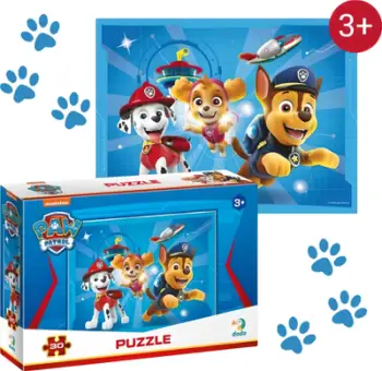 Puzzle Dodo Paw Patrol, 30 pjesë, shumëngjyrëshe