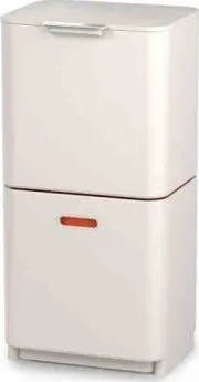 Kosh mbeturinash Joseph Joseph Totem Max, 60L, dy ndarje, ngjyrë guri - 1