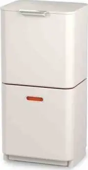 Kosh mbeturinash Joseph Joseph Totem Max, 60L, dy ndarje, ngjyrë guri