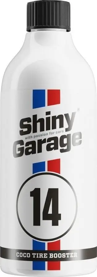 Preparat për goma Shiny Garage Coco Tire Booster, 500ml, finish mat saten apo me shkëlqim