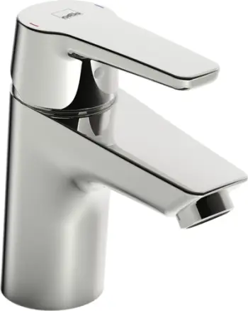 Rubinet lavamani Oras Saga 3910F, grykë fikse, aerator, krom