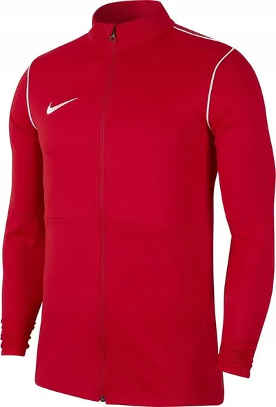 Xhaket sportive fëmijësh Nike Park 20 Track Jr FJ3026-657, Dri-FIT, me zinxhir, e kuqe - 1