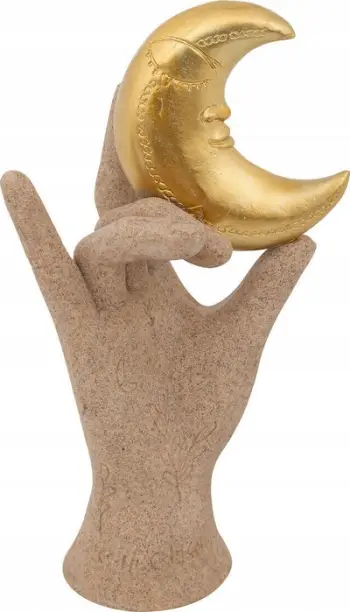 Figurine dekorative Atmosphera SAMINA, 21 cm, e bardhë