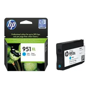 Kartutxhë boje HP 951XL Cyan, origjinale, kapacitet i lartë, blu