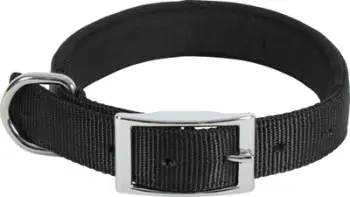 Qafore qeni Zolux Nylon Komfort 55cm, 25mm, e zezë