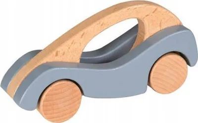 Lodër makinë garuese Egmont Speed Car, dru ahu, 12+ muaj, shumëngjyrëshe - 1