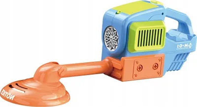 Makineri flluskash sapuni LEAN Toys Lawn Mower Trimmer 18458, lodër për fëmijë, blu - 2