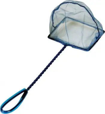 Rrjetë akuariumi Hagen Fish Net, 10 cm, dorezë 22.5 cm, jeshile