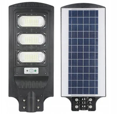 Lampë rrugore solare LED, 120W, sensor lëvizjeje, me telekomandë - 2
