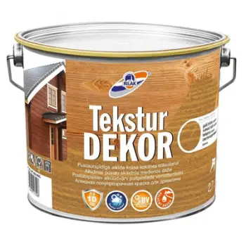 Bojë dekorative për dru Rilak Tekstur Dekor, 2.7L, light brown
