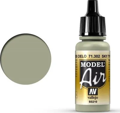 Bojë akrilike për airbrush Vallejo Model Air Sky Type S, 17ml, mat - 1