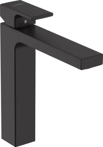 Rubinet lavamani Hansgrohe Vernis Shape 190, me pop-up waste, e zezë mat