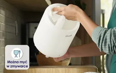 Lagështues ajri Levoit Dual200S Pro Smart, 3L, ekran LED, bardhë e zezë - 4