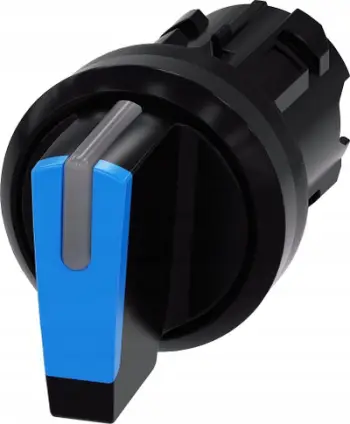 Ndërrues selektor Siemens SIRIUS ACT 3SU10, 3 pozicione, prerje 22mm, i ndriçuar
