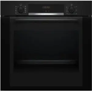 Furrë inkaso Bosch Series 4 HBA3340B0, EcoClean Direct, teleskopik, e zezë