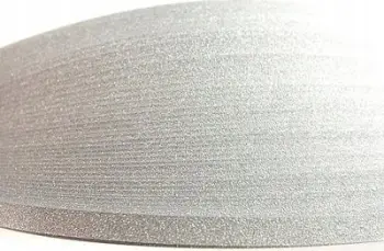 Shirita quilling me glitter Silver, 5mm, 50cm, argjendtë
