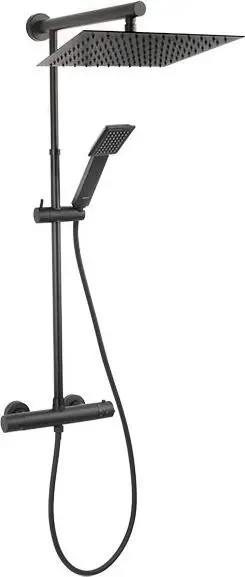 Set dushi Ferro Trevi Square Black, i zi