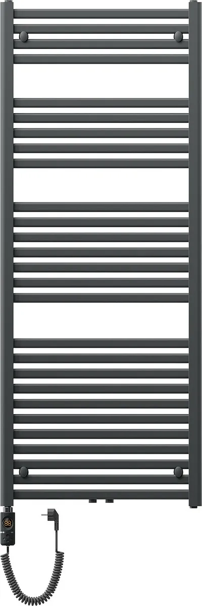Radiator banjoje Hydroland KUMIKO, 1150x540mm, 517W, antracit - 1