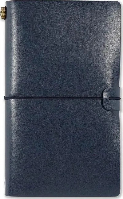 Fletore Jrnl Voyager, kapak i fortë, e kaltër e errët - 1