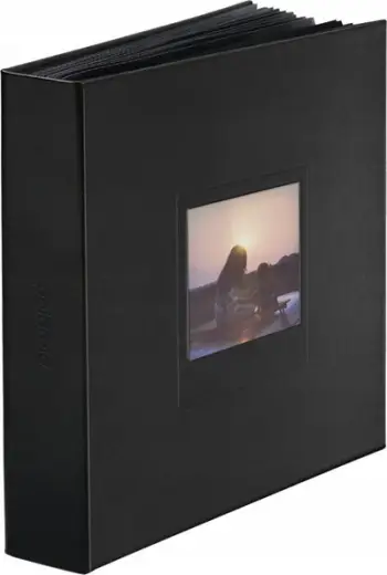 Album fotografish Polaroid Photo Album, deri 160 foto, formë katrore, bezhë