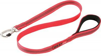Zinxhir për qen Zolux Moov Nylon, 120 cm, reflektues, i kuq - 3