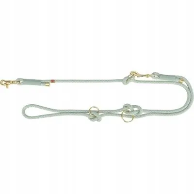 Zinxhir për qen Trixie Corda Morbida Adjustable, 200cm, XS, jeshile sage mint - 1