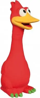 Lodër qenësh Trixie Latex Bird, 20 cm, shumëngjyrëshe