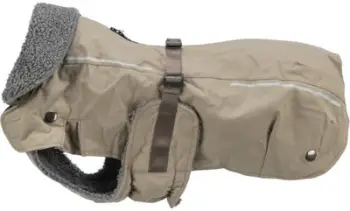 Pallto për qen Trixie Rouen M, 43 cm, bezhë