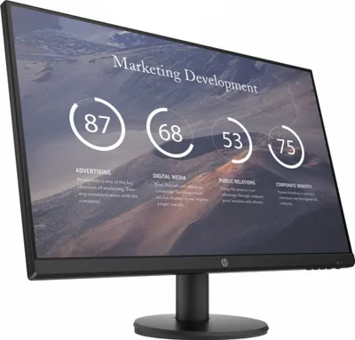 Monitor HP P27v G4, 27", Full HD, IPS, i zi - 2