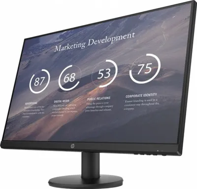Monitor HP P27v G4, 27", Full HD, IPS, i zi - 3