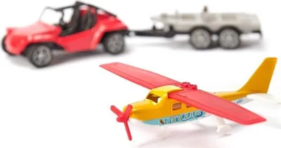 Set lodrash SIKU 1696 Buggy me aeroplan sportiv, metal, multingjyrësh - 5