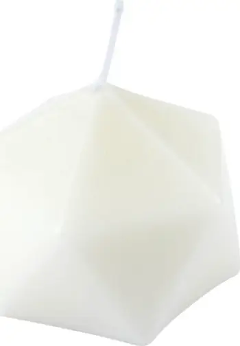 Qiri dekorativ Homea Origami, parafinë, pa aromë, shumëngjyrësh