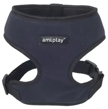 Parzmore për qen AmiPlay Denver, M, 40-55cm, e zezë