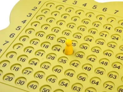 Loja edukative për fëmijë MATHEMATICS Multiplication Table, tabelë shumëzimi, shumëngjyrëshe - 5