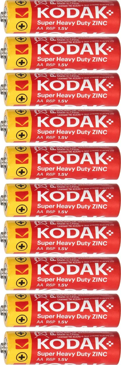 Bateri AA Kodak, paketim 10 copë, alkaline - 1