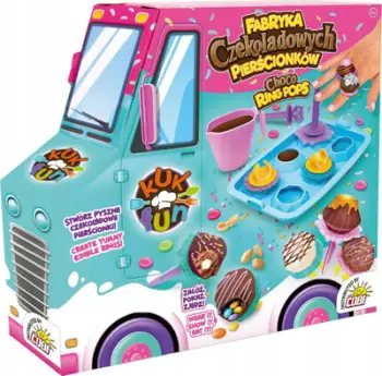 Set loje Cobi KUK FUN Chocolate Ring Factory 002A3, fabrikë çokollate për fëmijë, shumëngjyrësh