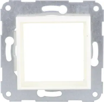 Adapter muror Panasonic KARRE 90960309, 45x45 mm, i bardhë