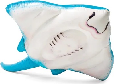 Lodër fryrëse uji Intex Stingray 57576, 185x145 cm, ngjyrë blu - 4