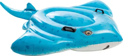 Lodër fryrëse uji Intex Stingray 57576, 185x145 cm, ngjyrë blu - 5