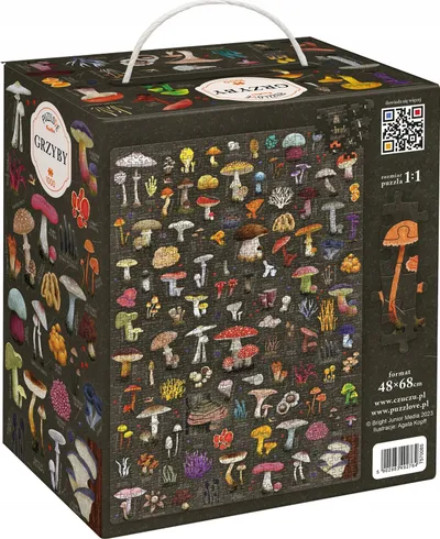 Puzzle familjare Puzzlove CzuCzu Mushrooms, 1000 copa, shumëngjyrëshe - 2