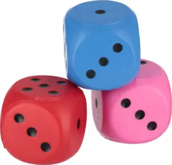 Lodër interaktive Mega Creative Soft Cube 8cm, për fëmijë 3+, shumëngjyrëshe