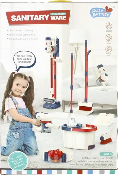 Set lodër pastrimi MEGA CREATIVE 499344, elektrik, me drita dhe zë, shumëngjyrësh - 1